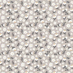 Taupe - Daisies